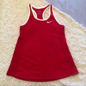 Nike Dri-Fit red tank top small